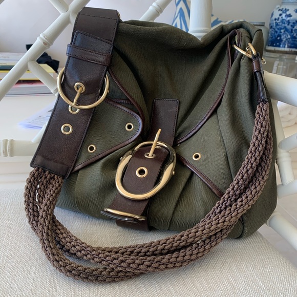 Yves Saint Laurent Bags Yves Saint Laurent Olive Green Bag Poshmark